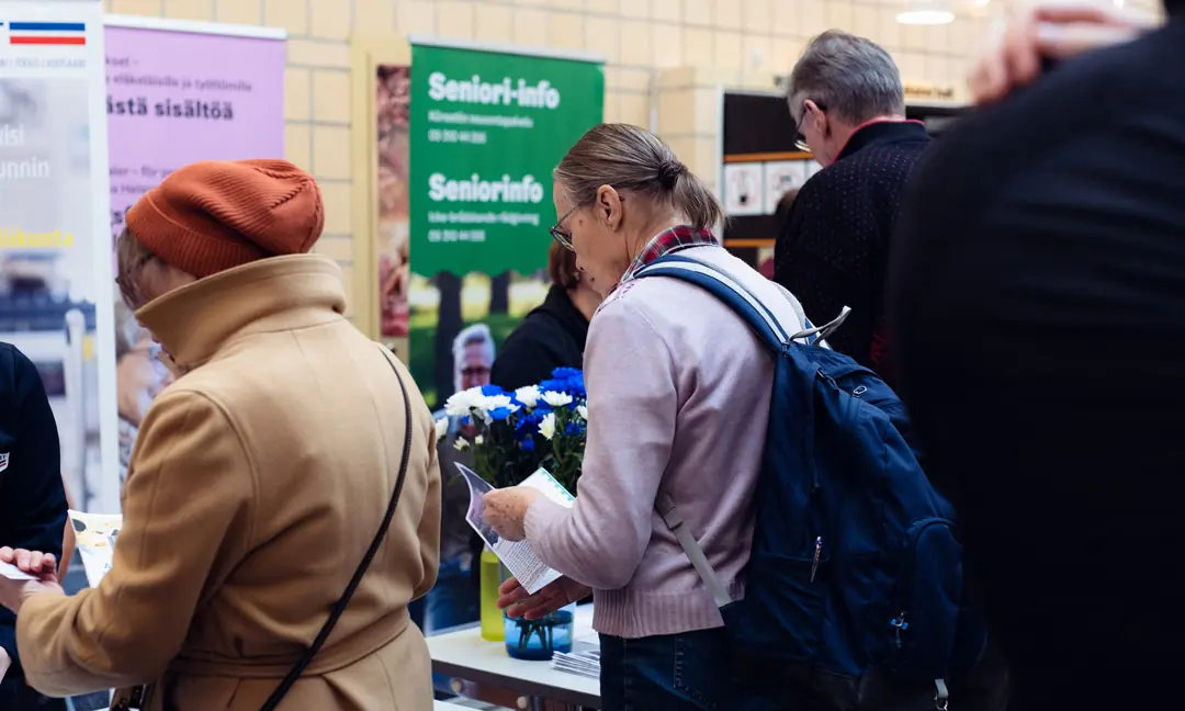 Ikääntyneiden palvelutori — Malmitalo, Helsinki