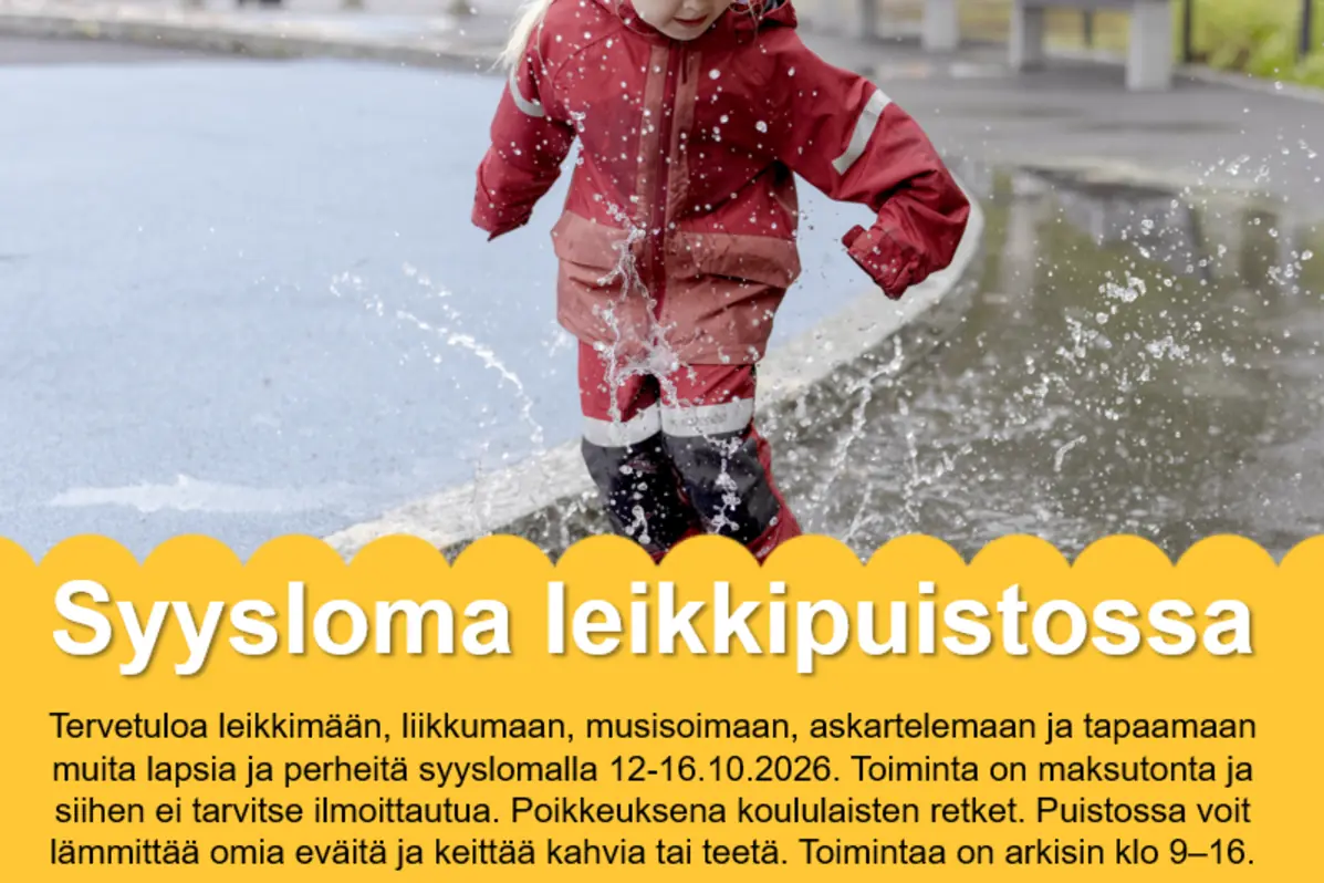 Lammen syysloma — Leikkipuisto Lampi, Helsinki
